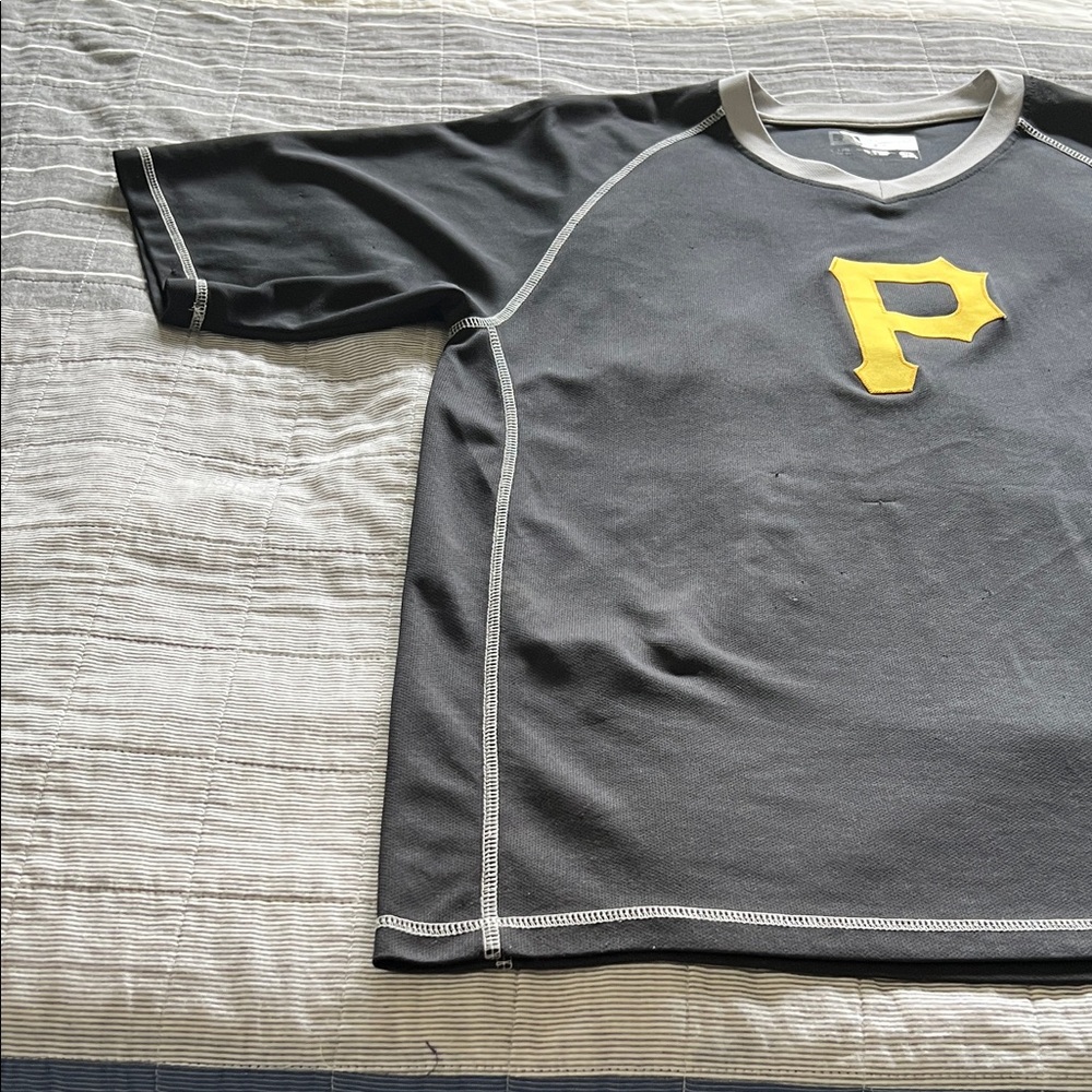 Gray and Yellow Men's Jersey
